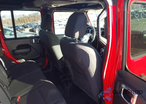 2022 Jeep Wrangler Unlimited Sport S 4X4 z USA, uszkodzony, nr VIN 1C4HJXDG1NW214791